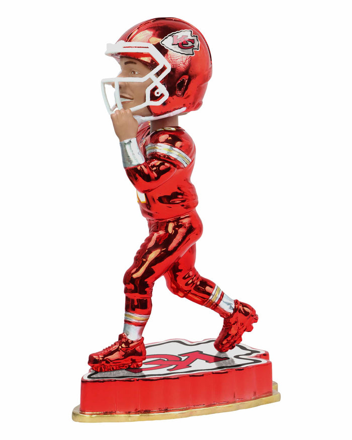 Patrick Mahomes Kansas City Chiefs Electroplated Edition Bobblehead