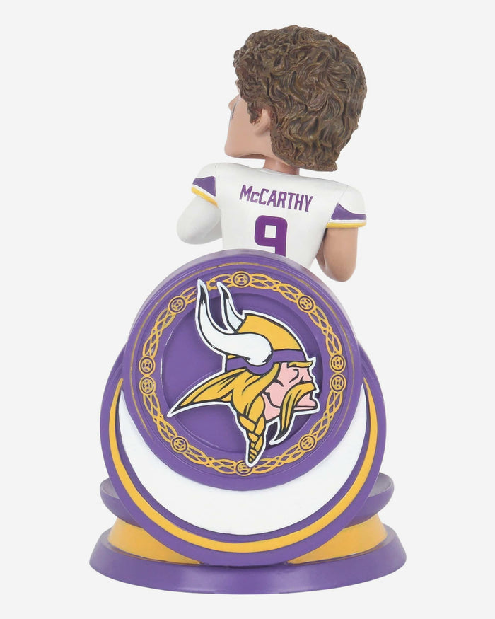JJ McCarthy Minnesota Vikings Debut Gamebreaker Bobblehead FOCO - FOCO.com
