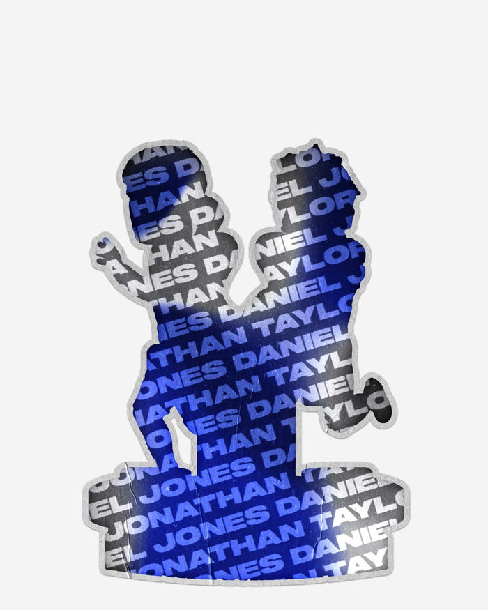 Daniel Jones & Jonathan Taylor Indianapolis Colts Dual Gamebreaker Bobblehead FOCO - FOCO.com