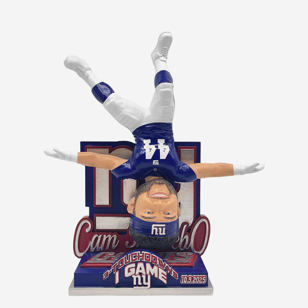 Cam Skattebo New York Giants 3 Touchdowns Gamebreaker Bobblehead FOCO - FOCO.com