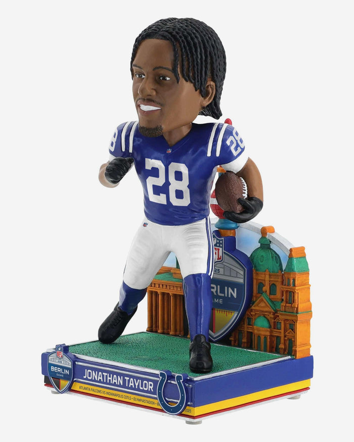 Jonathan Taylor Indianapolis Colts 2025 NFL International Game Bobblehead FOCO - FOCO.com