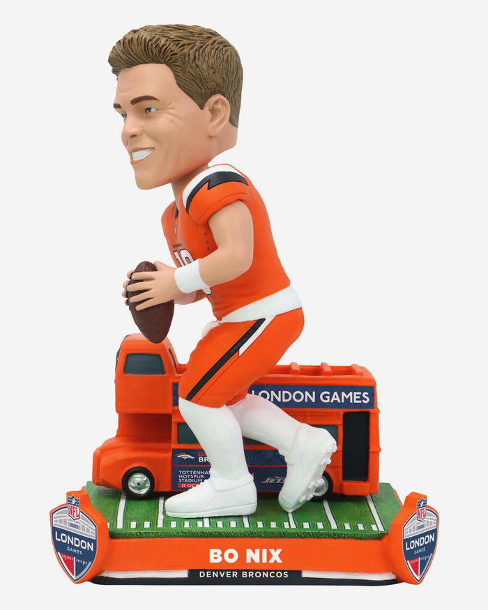 Bo Nix Denver Broncos 2025 NFL International Game Bobblehead FOCO - FOCO.com