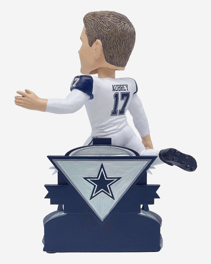 Brandon Aubrey Dallas Cowboys Most Career Field Goals Over 60 Yards Record Bobblehead FOCO - FOCO.com