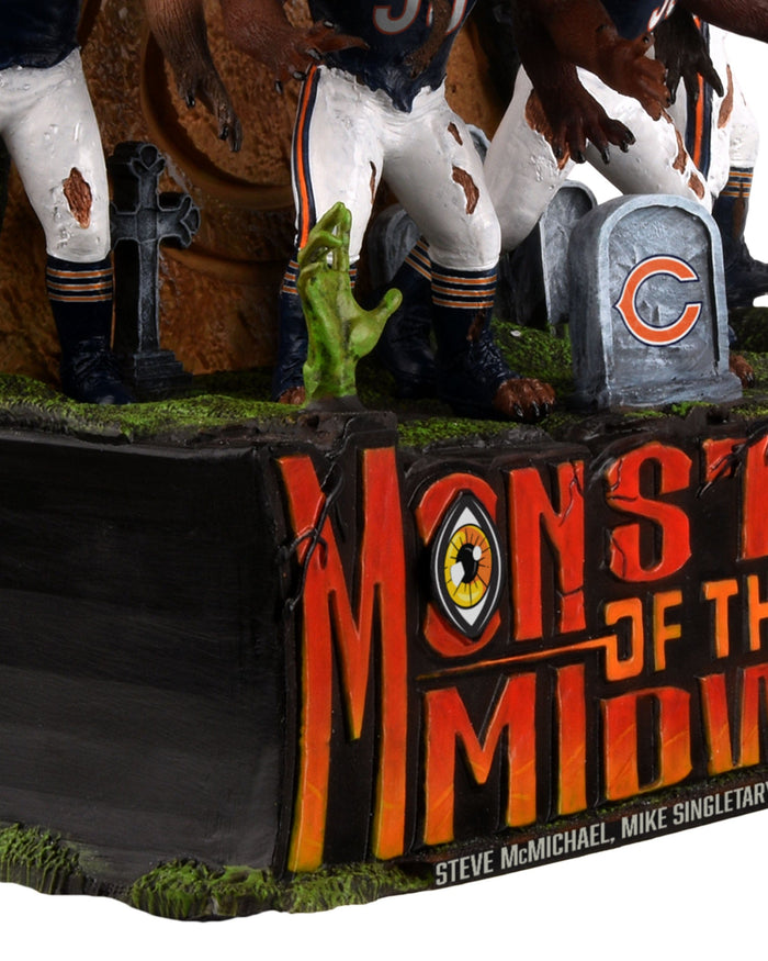 Chicago Bears Monsters of the Midway Defense Mini Bobblehead Scene FOCO - FOCO.com