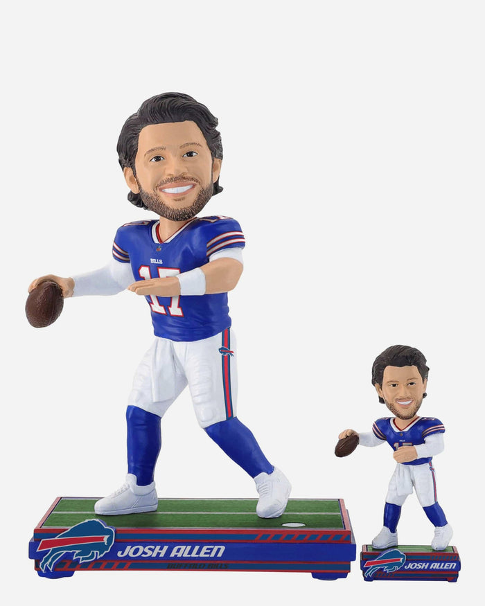 Josh Allen Buffalo Bills Magnetized Bobble Dubblz Bobblehead FOCO - FOCO.com