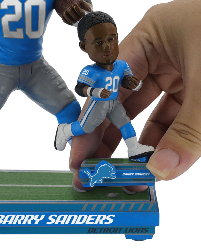 Barry Sanders Detroit Lions Magnetized Bobble Dubblz Bobblehead FOCO - FOCO.com