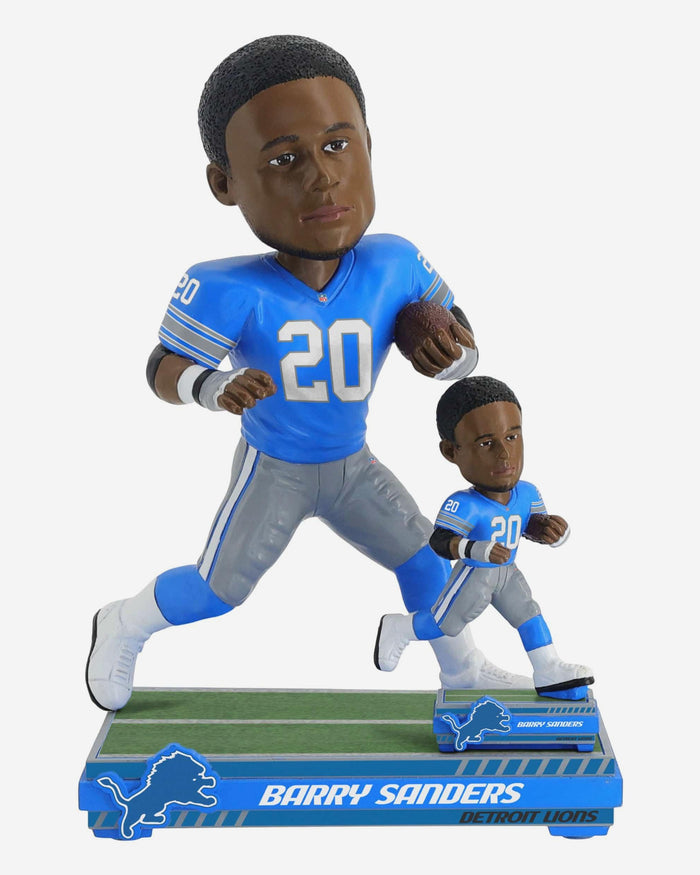 Barry Sanders Detroit Lions Magnetized Bobble Dubblz Bobblehead FOCO - FOCO.com