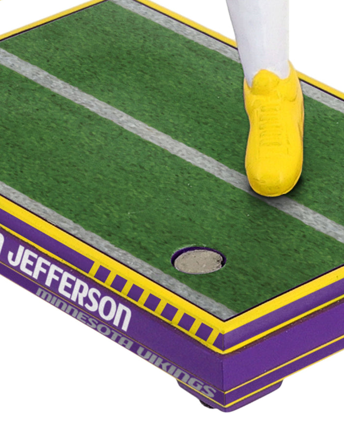 Justin Jefferson Minnesota Vikings Magnetized Bobble Dubblz Bobblehead FOCO - FOCO.com
