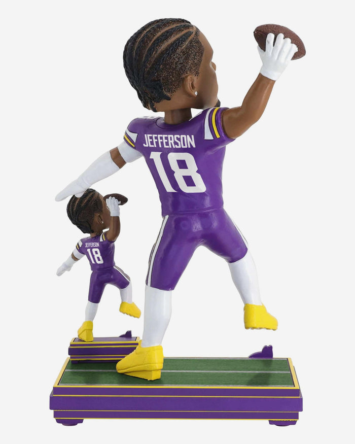 Justin Jefferson Minnesota Vikings Magnetized Bobble Dubblz Bobblehead FOCO - FOCO.com