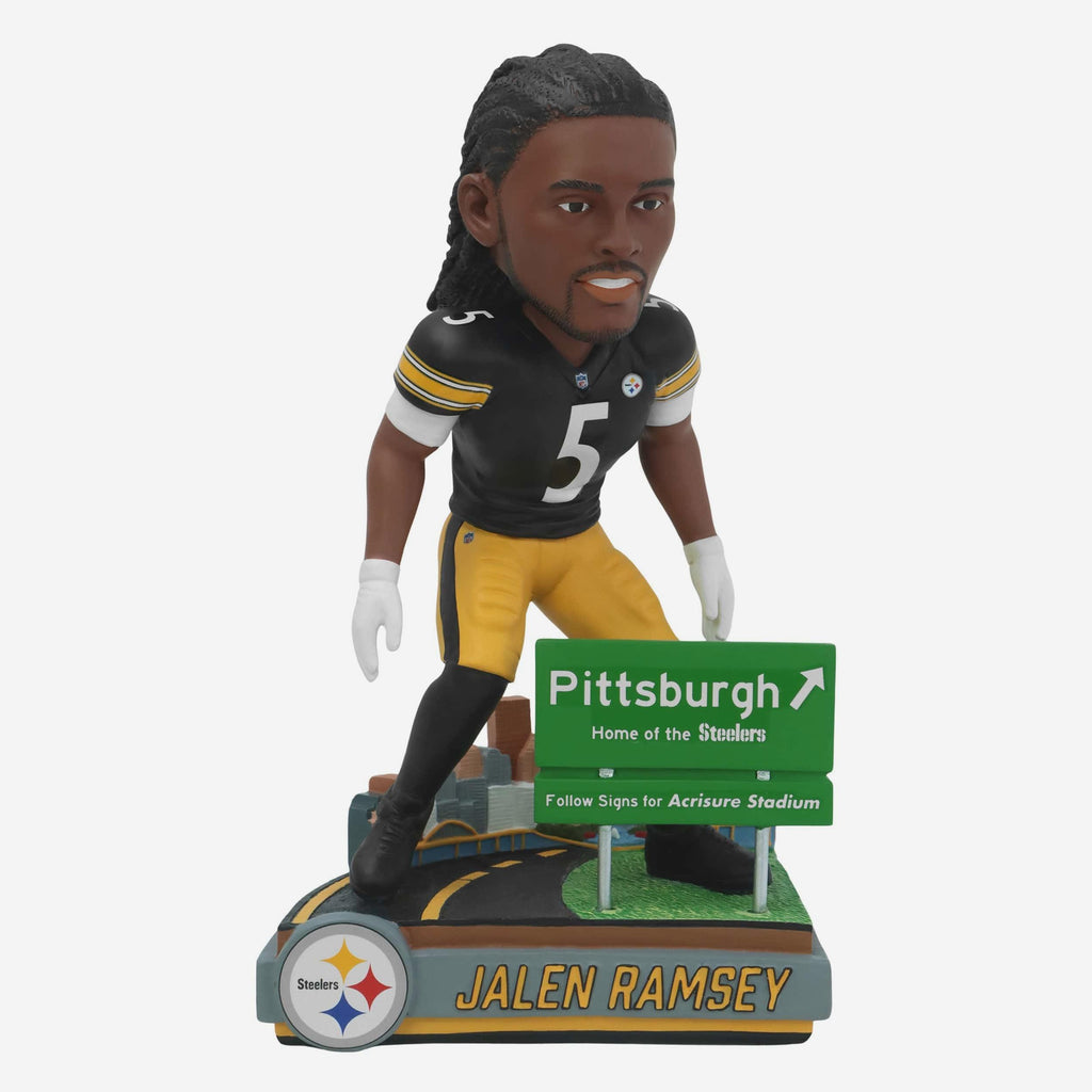 Jalen Ramsey Pittsburgh Steelers Next Stop Bobblehead FOCO - FOCO.com
