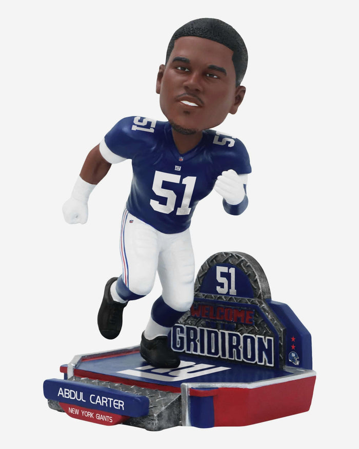 Abdul Carter New York Giants 2025 Rookie Series Bobblehead FOCO - FOCO.com