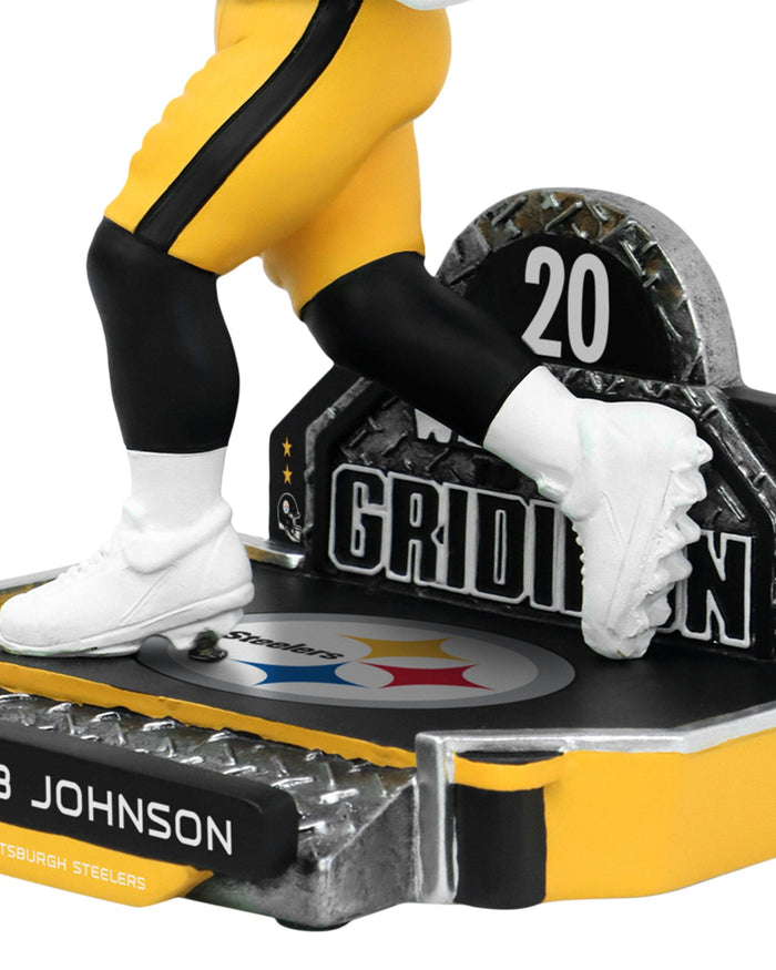 Kaleb Johnson Pittsburgh Steelers 2025 Rookie Series Bobblehead FOCO - FOCO.com