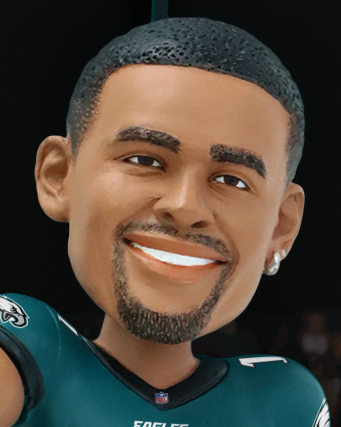 Jalen Hurts Philadelphia Eagles Banner Raising Bobblehead FOCO - FOCO.com