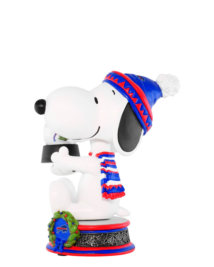 Buffalo Bills Snoopy Peanuts Snow Globe Bobblehead FOCO - FOCO.com
