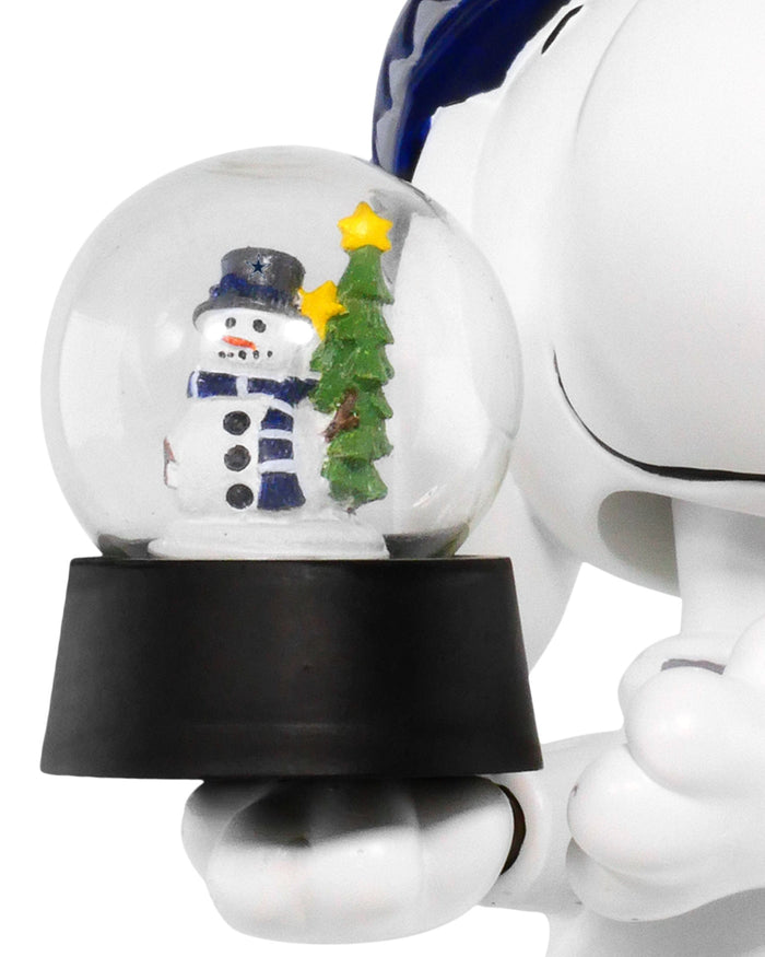 Dallas Cowboys Snoopy Peanuts Snow Globe Bobblehead FOCO - FOCO.com