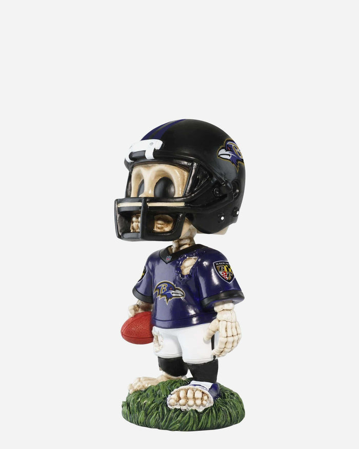 Baltimore Ravens Team Skull Mini Bobblehead FOCO - FOCO.com