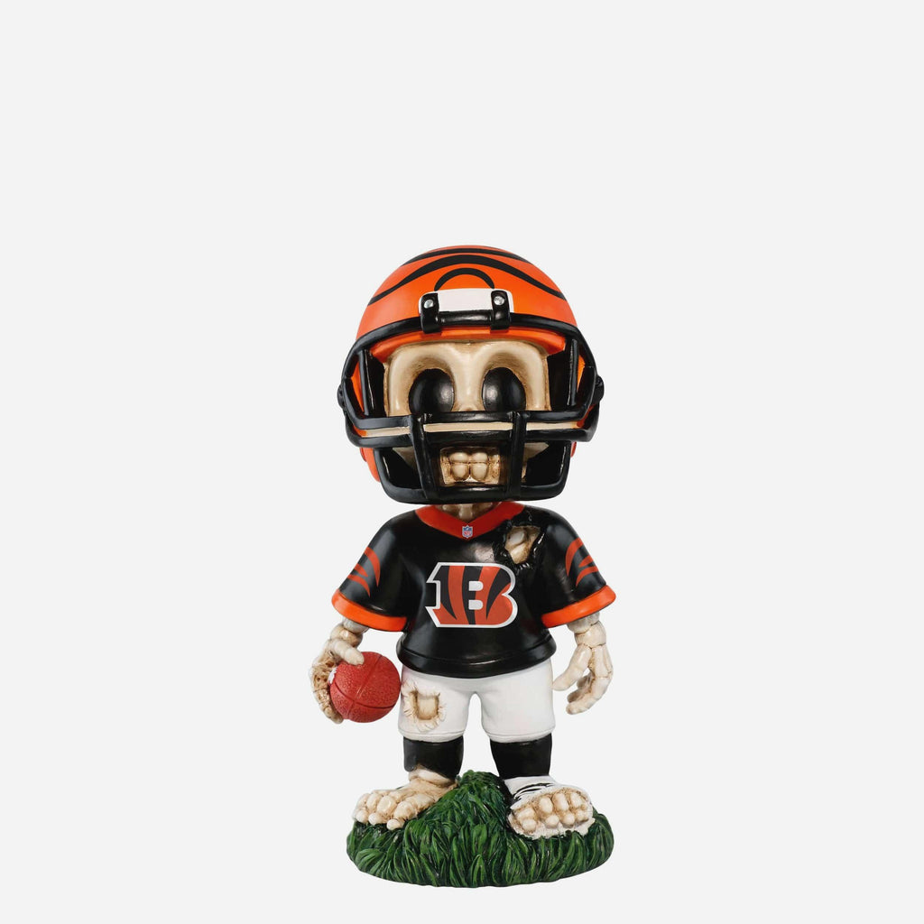 Cincinnati Bengals Team Skull Mini Bobblehead FOCO - FOCO.com