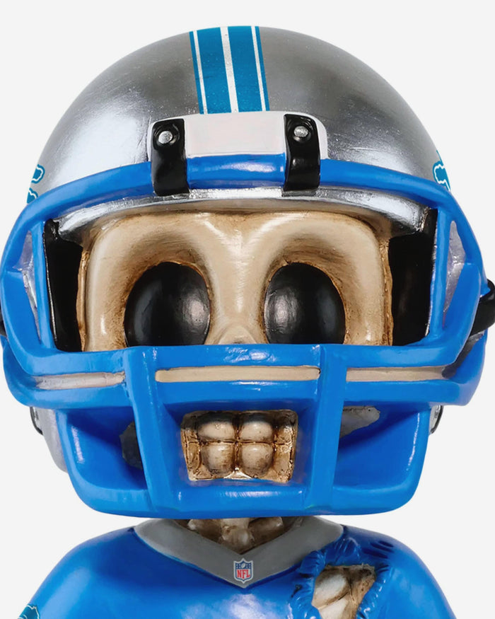 Detroit Lions Team Skull Mini Bobblehead FOCO - FOCO.com