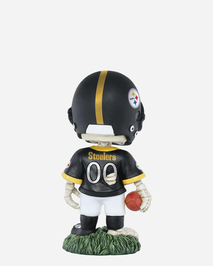 Pittsburgh Steelers Team Skull Mini Bobblehead FOCO - FOCO.com