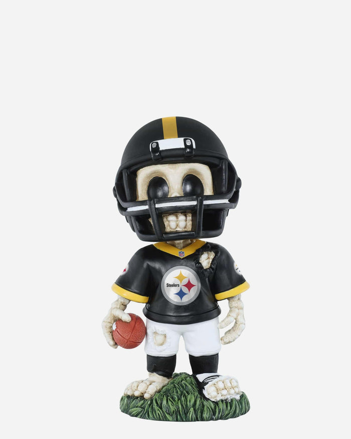 Pittsburgh Steelers Team Skull Mini Bobblehead FOCO - FOCO.com