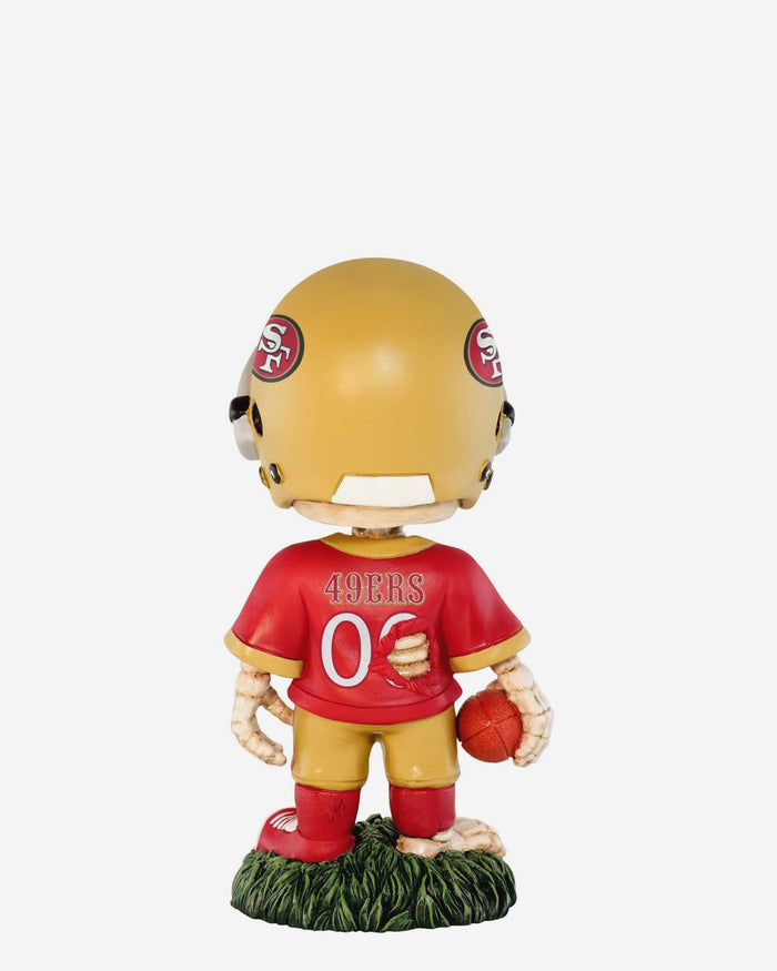 San Francisco 49ers Team Skull Mini Bobblehead FOCO - FOCO.com