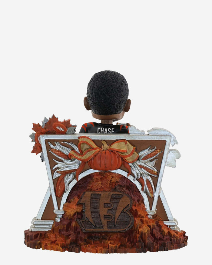 JaMarr Chase Cincinnati Bengals Thanksgiving Day Bobblehead FOCO - FOCO.com