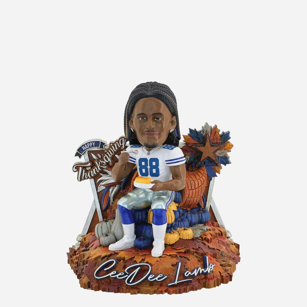 CeeDee Lamb Dallas Cowboys Thanksgiving Day Bobblehead FOCO - FOCO.com