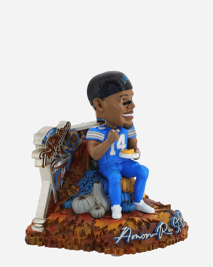 Amon Ra St Brown Detroit Lions Thanksgiving Day Bobblehead FOCO - FOCO.com