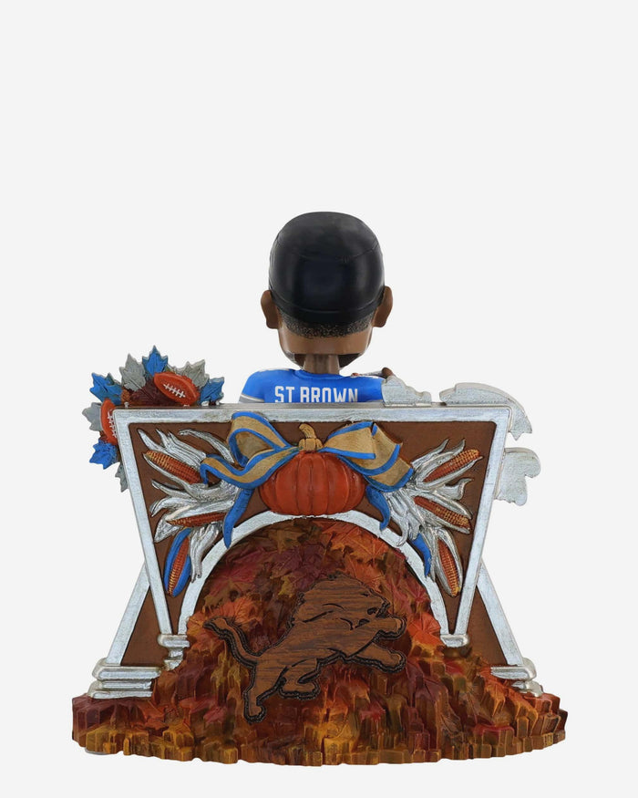 Amon Ra St Brown Detroit Lions Thanksgiving Day Bobblehead FOCO - FOCO.com