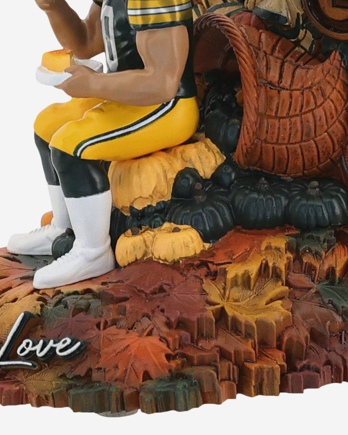 Jordan Love Green Bay Packers Thanksgiving Day Bobblehead FOCO - FOCO.com