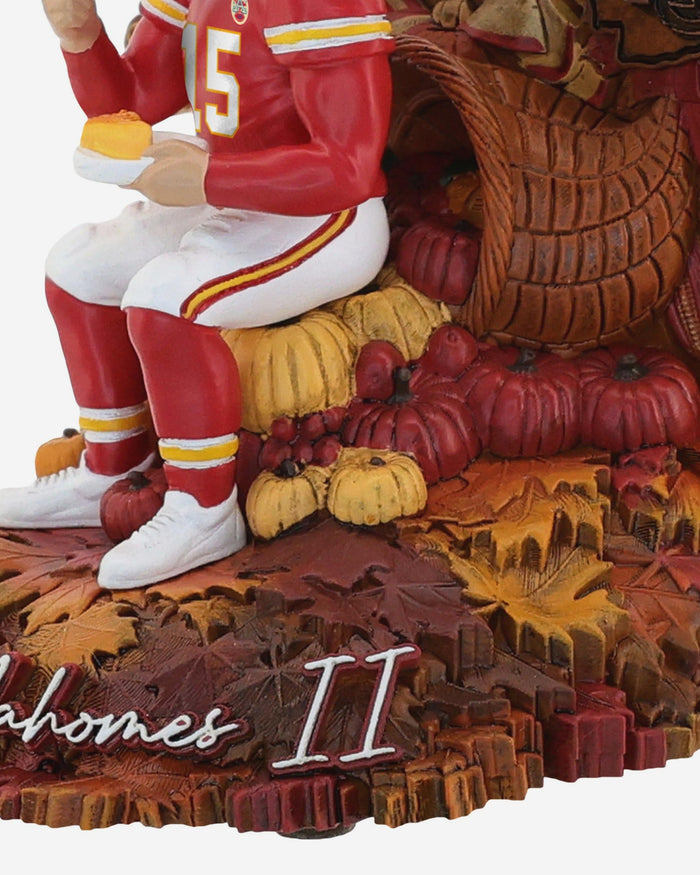 Patrick Mahomes Kansas City Chiefs Thanksgiving Day Bobblehead FOCO - FOCO.com