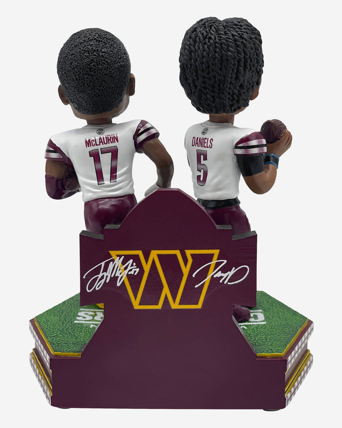 Jayden Daniels & Terry McLaurin Washington Commanders Wild Card Dual Gamebreaker Bobblehead FOCO - FOCO.com