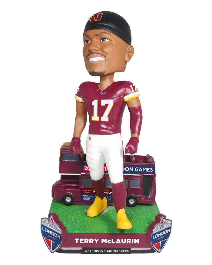 Terry McLaurin Washington Commanders 2026 NFL International Game Bobblehead FOCO - FOCO.com