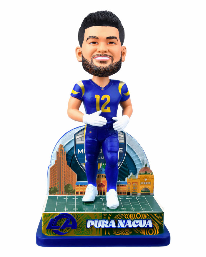 Puka Nacua Los Angeles Rams 2026 NFL International Game Bobblehead