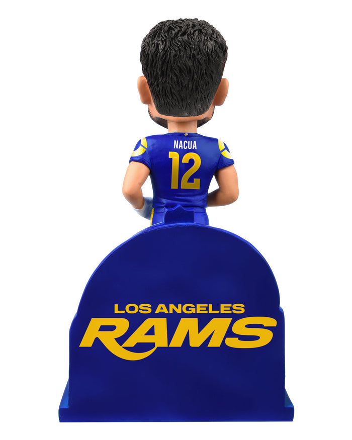 Puka Nacua Los Angeles Rams 2026 NFL International Game Bobblehead