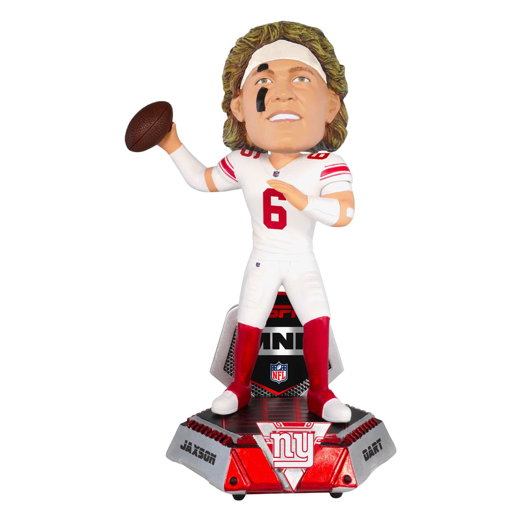 Jaxson Dart New York Giants 2026 Week 2 ESPN Monday Night Football Bobblehead