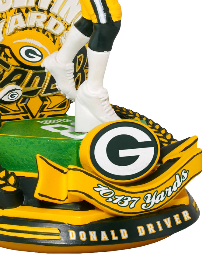 Donald Driver Green Bay Packers Franchise Receiving Yards Record Bobblehead