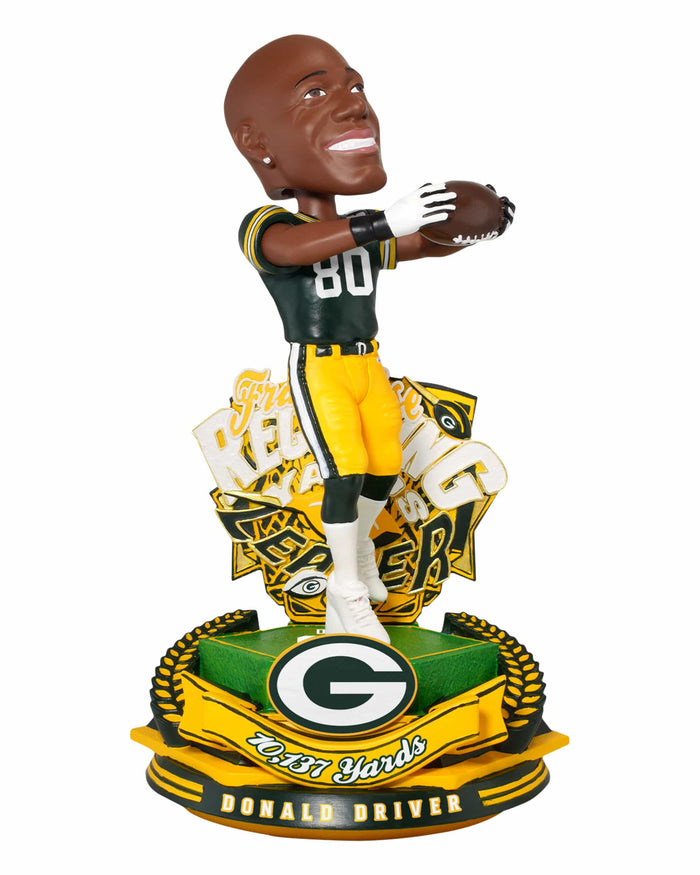 Donald Driver Green Bay Packers Franchise Receiving Yards Record Bobblehead