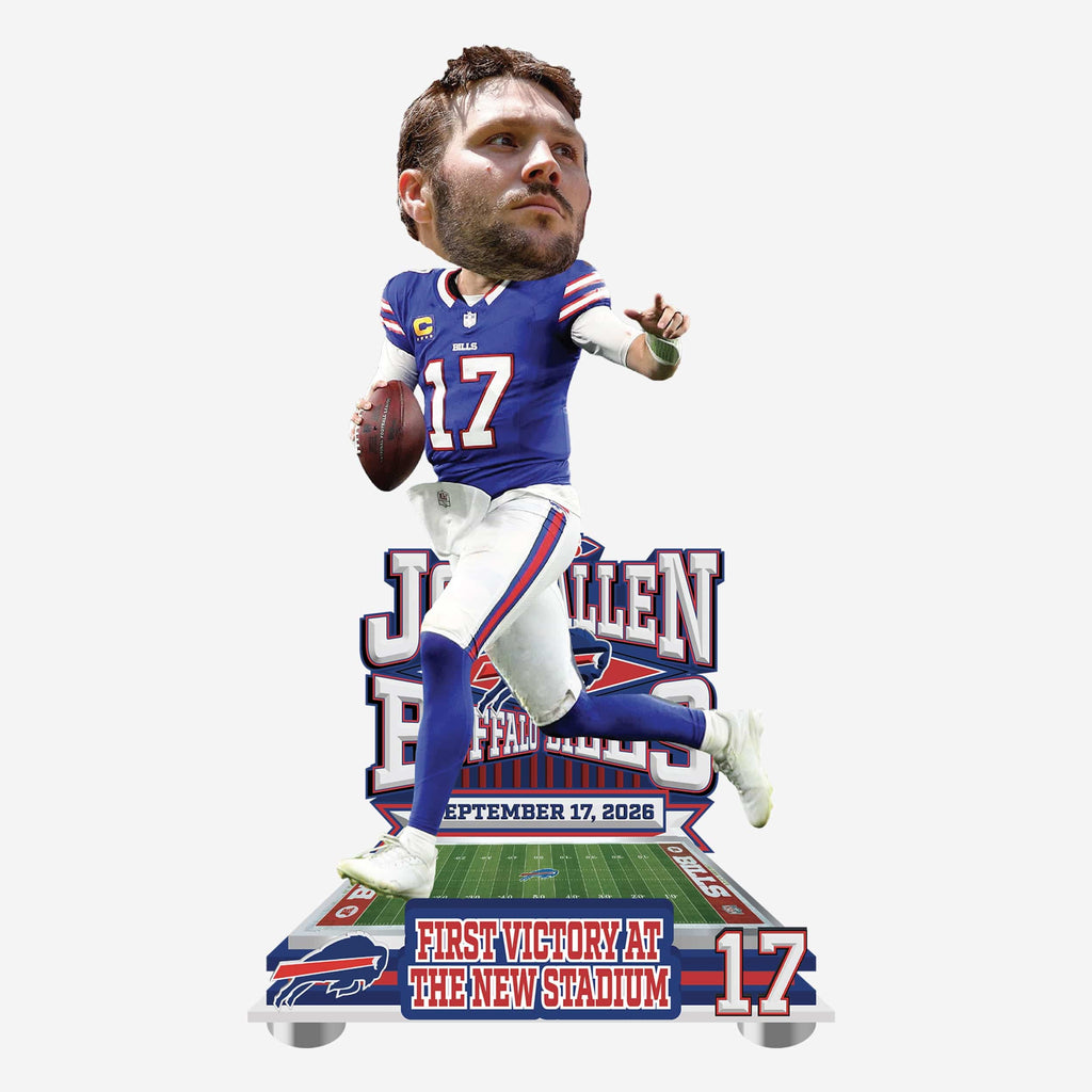 Josh Allen Buffalo Bills 2026 New Stadium Opener Gamebreaker Bobblehead FOCO - FOCO.com