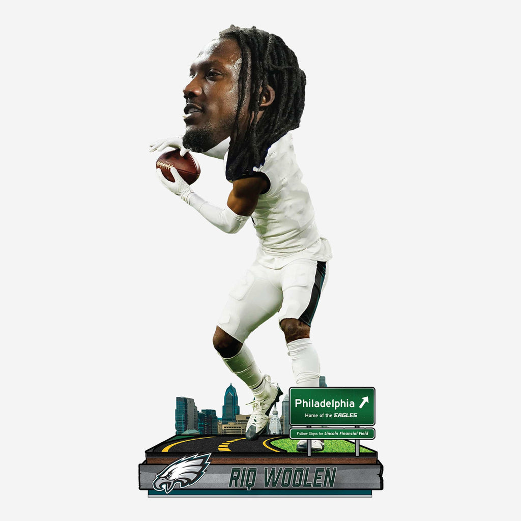Tariq Woolen Philadelphia Eagles Next Stop Bobblehead FOCO - FOCO.com