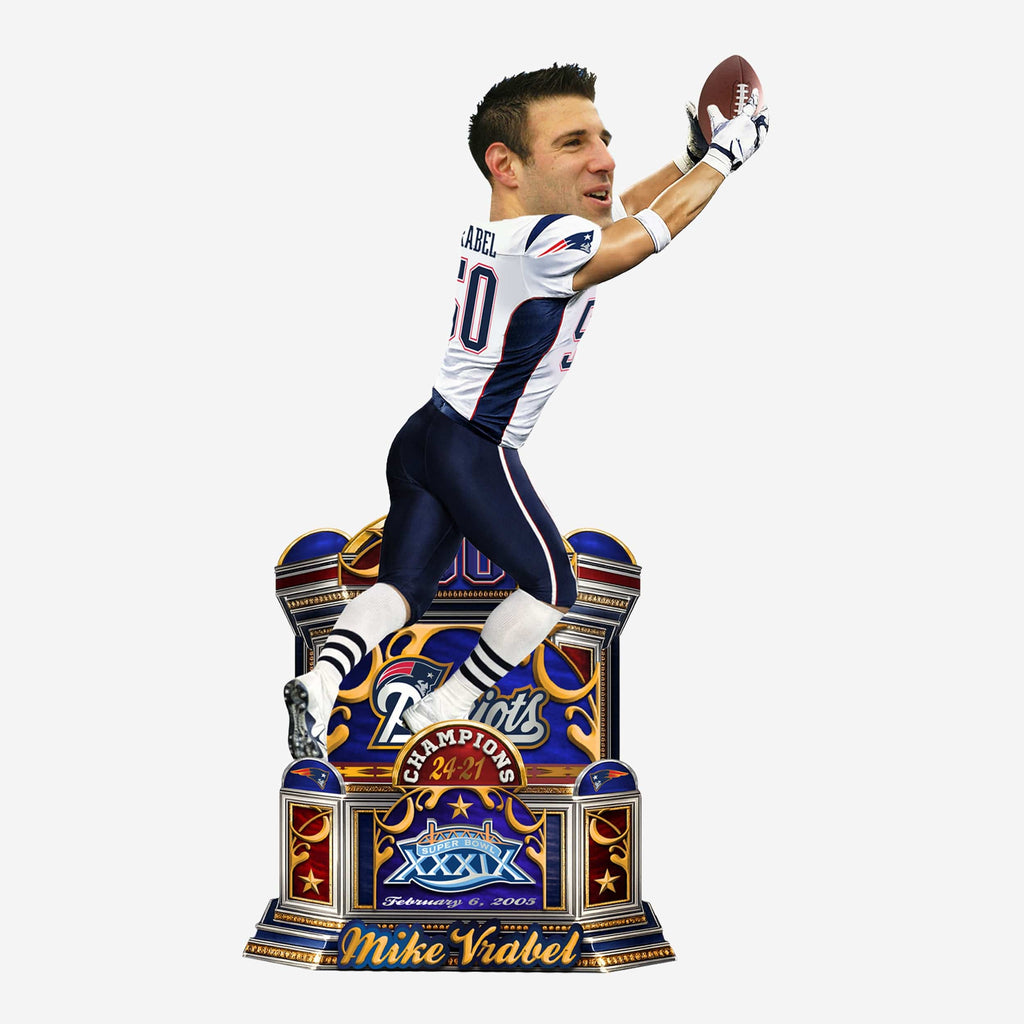 Mike Vrabel New England Patriots Super Bowl XXXIX Touchdown Bobblehead FOCO - FOCO.com