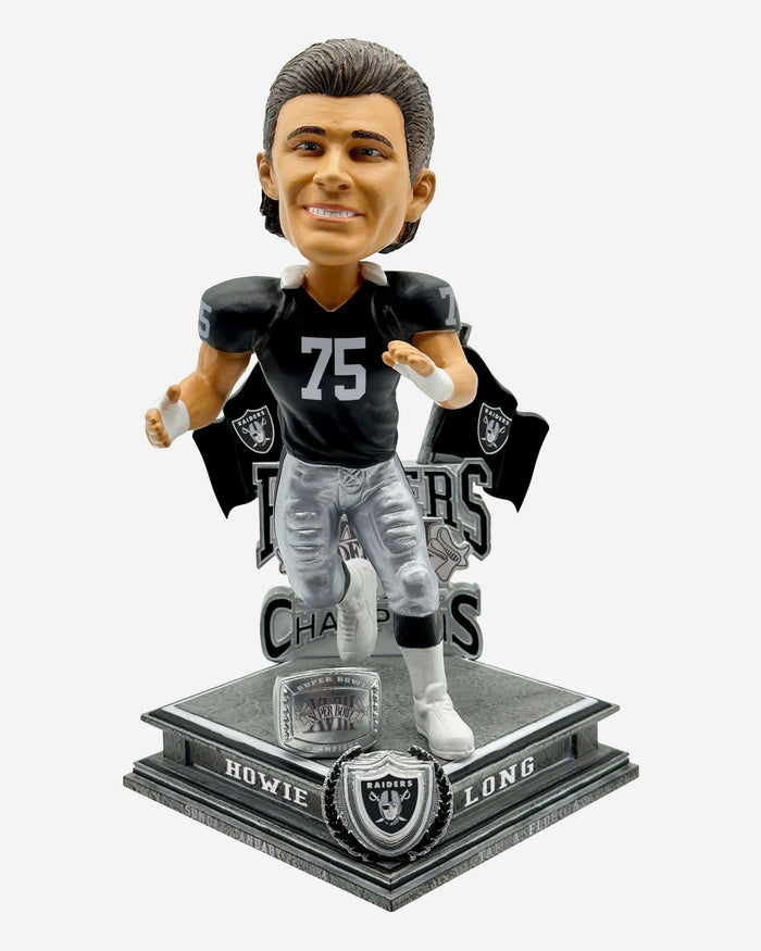 Howie Long Los Angeles Raiders Super Bowl XVIII Champions 40th Anniversary Bobblehead FOCO - FOCO.com