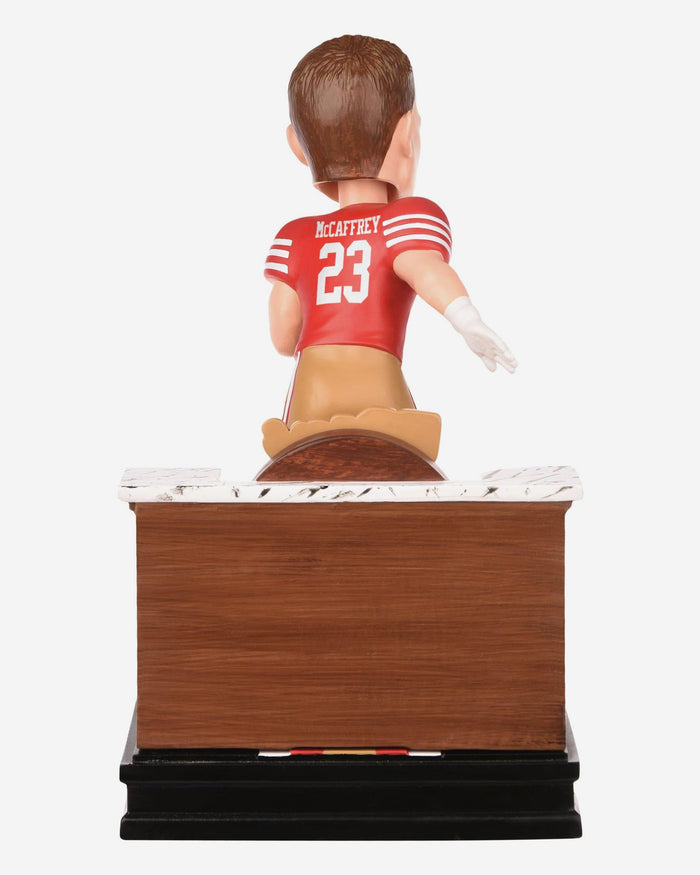 Christian McCaffrey San Francisco 49ers 50/25 Touchdown Club Bobblehead FOCO - FOCO.com