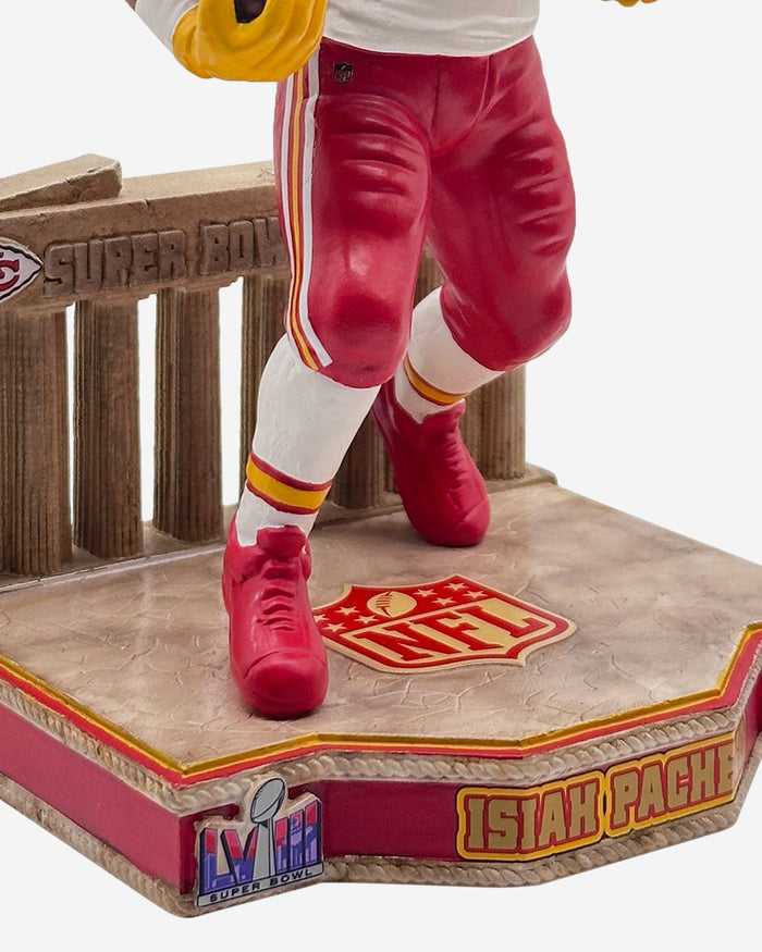 Isiah Pacheco Kansas City Chiefs Super Bowl LVIII Bound Bobblehead FOCO - FOCO.com