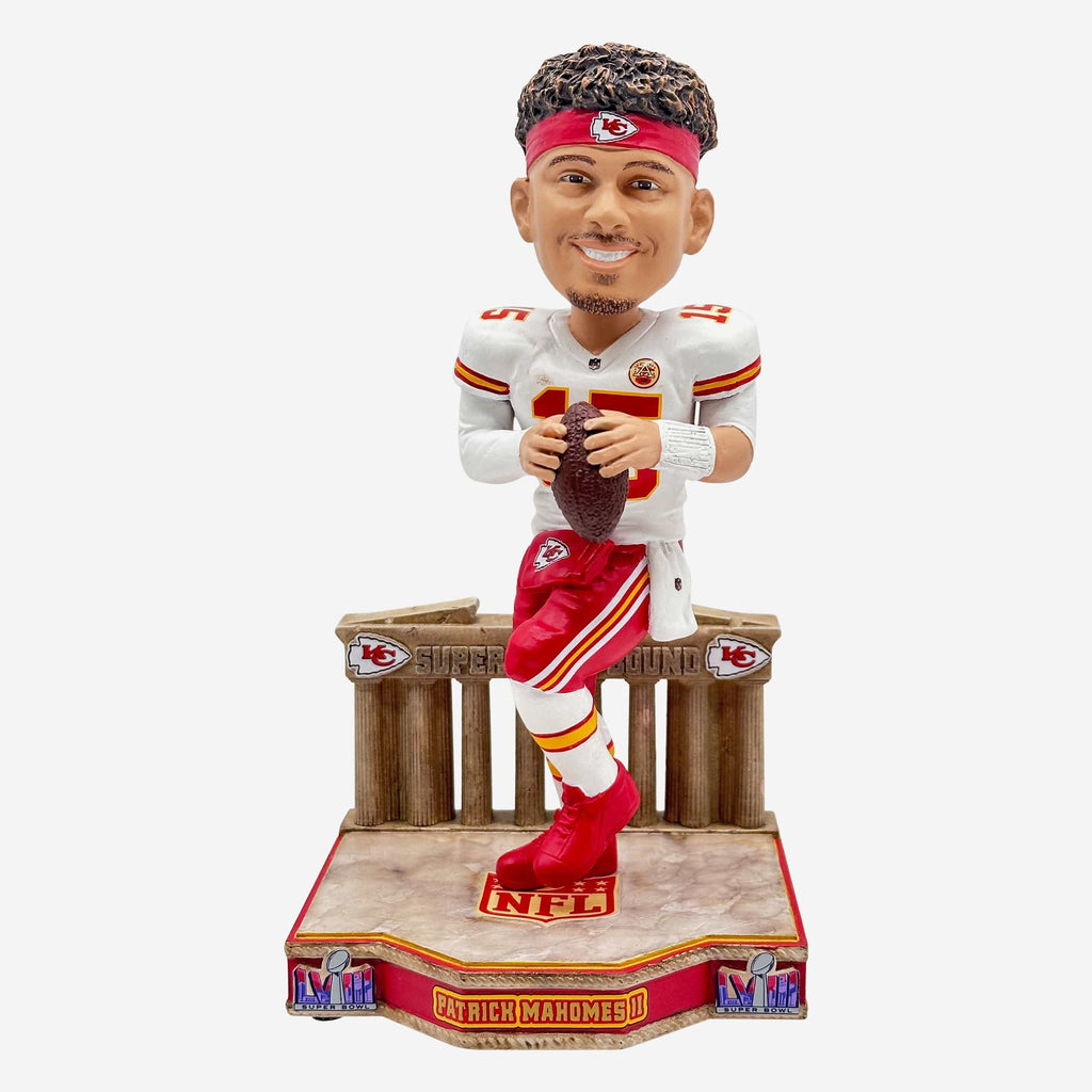 Patrick Mahomes Kansas City Chiefs Super Bowl LVIII Bound Bobblehead FOCO - FOCO.com