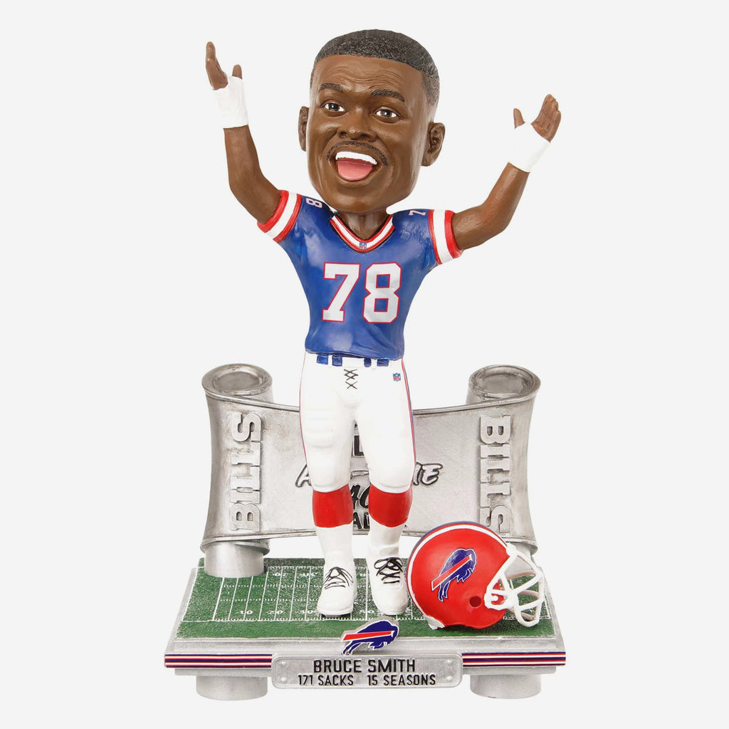 Bruce Smith Buffalo Bills All-Time Sack Leader Bobblehead FOCO - FOCO.com