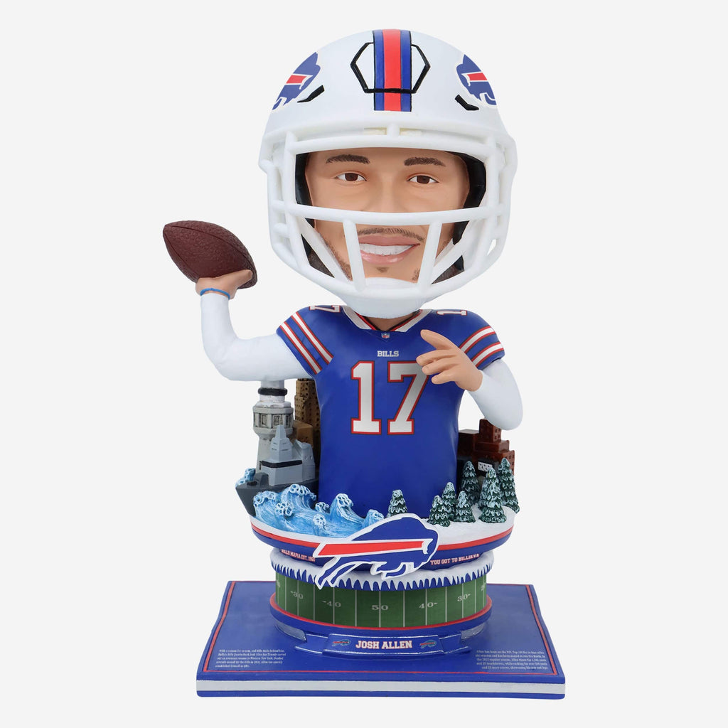 Josh Allen Buffalo Bills Bust Bighead Bobblehead FOCO - FOCO.com