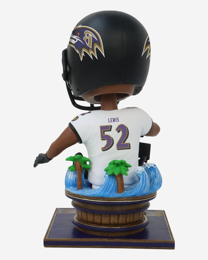 Ray Lewis Baltimore Ravens Super Bowl XXXV MVP Bust Bighead Bobblehead FOCO - FOCO.com