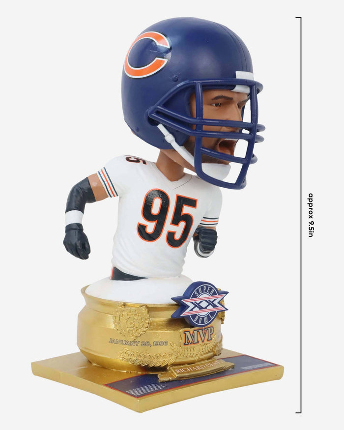 Richard Dent Chicago Bears Super Bowl XX MVP Bust Bighead Bobblehead FOCO - FOCO.com