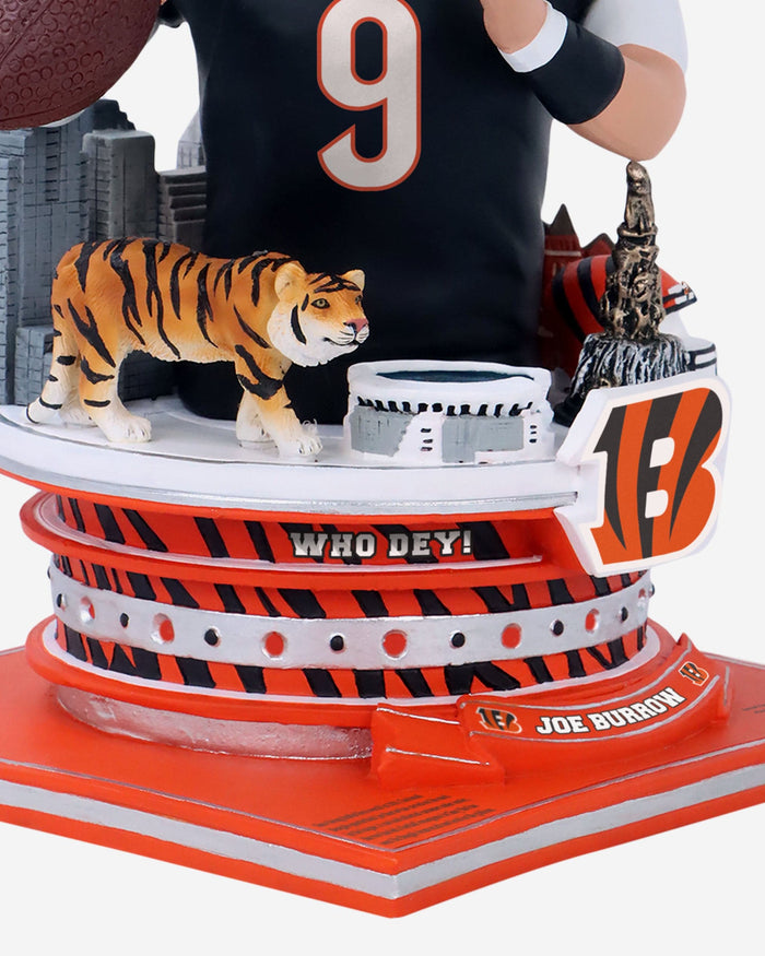 Joe Burrow Cincinnati Bengals Bust Bighead Bobblehead FOCO - FOCO.com